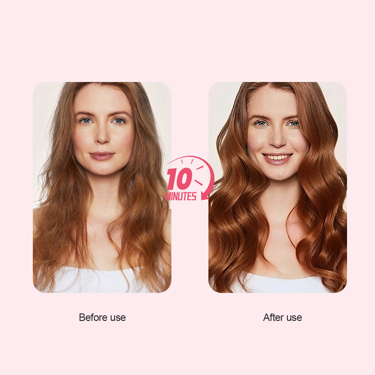 2-in-1 Straightening & Curling Hair Brush